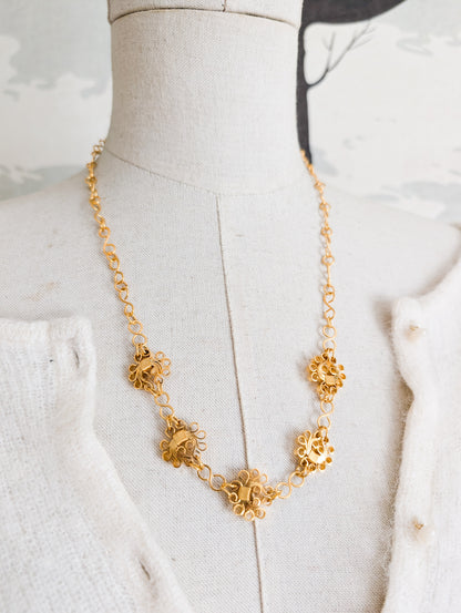 Collier maille filigrane Corocraft