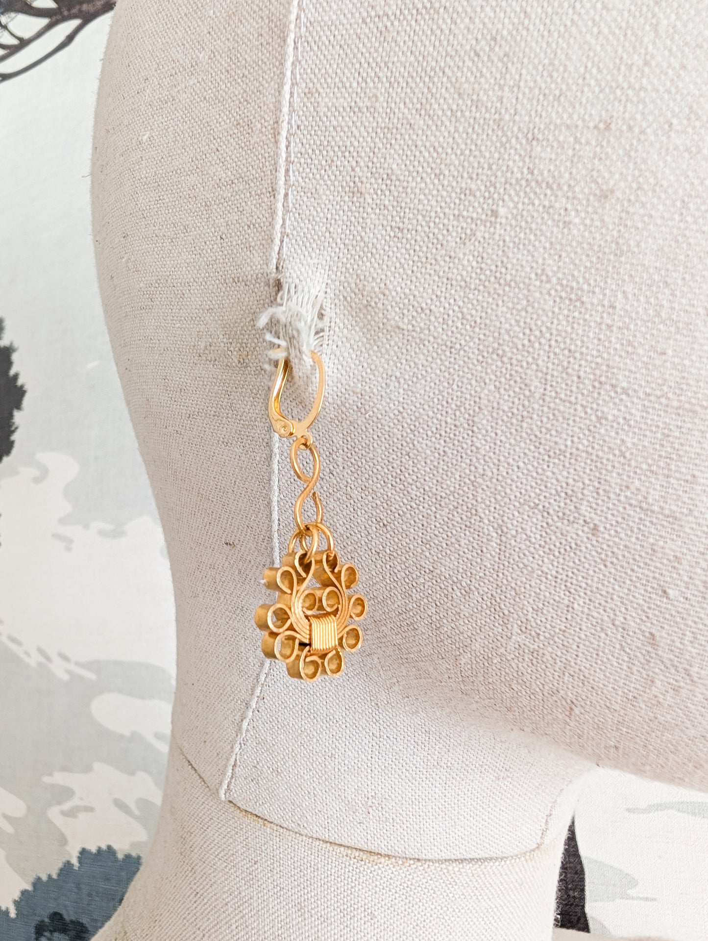 Boucles oreilles percées Corocraft