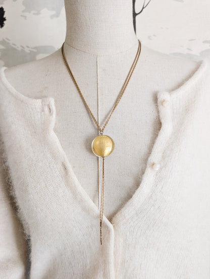 Collier perle verre Agatha