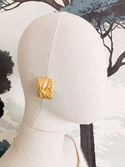 Boucles "drapé" à clips