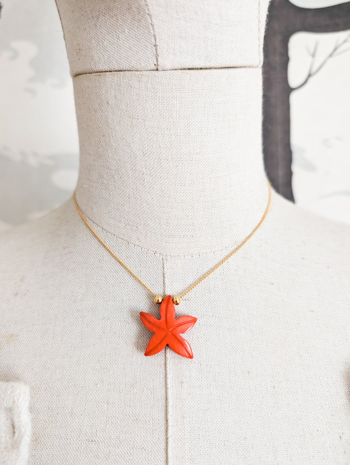 Collier étoile de mer Corocraft