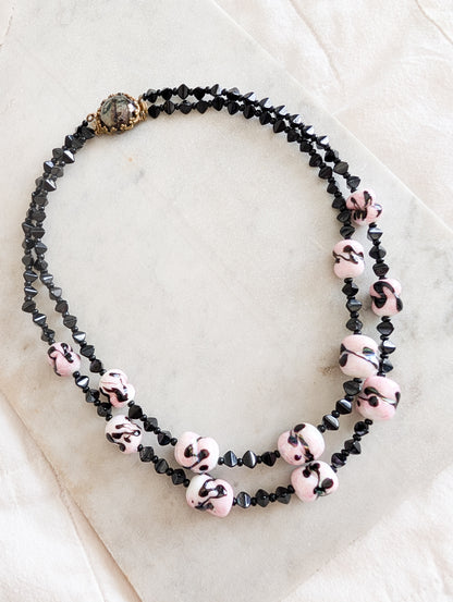 Collier perles en verre de Murano