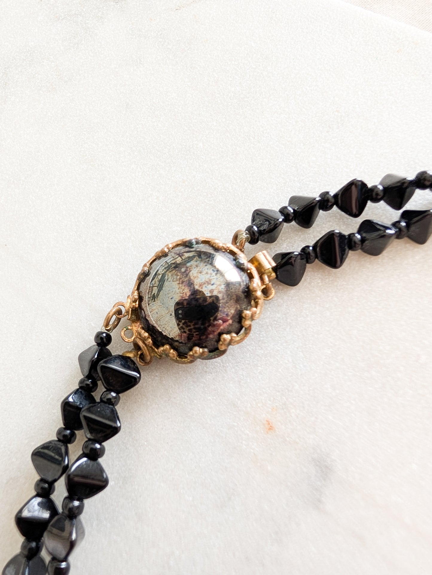 Collier perles en verre de Murano