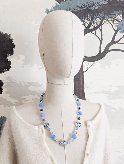 Collier en verre 60's