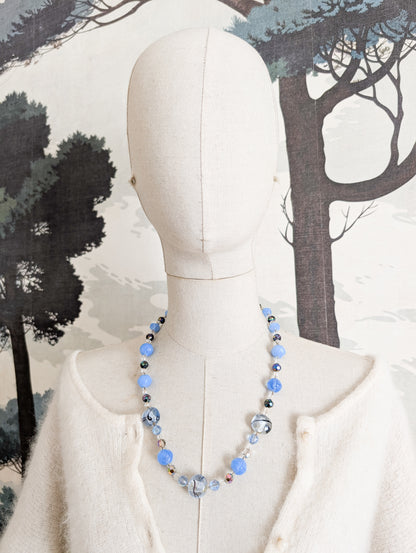 Collier en verre 60's