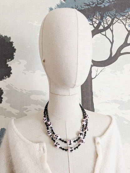 Collier perles en verre de Murano