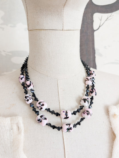 Collier perles en verre de Murano