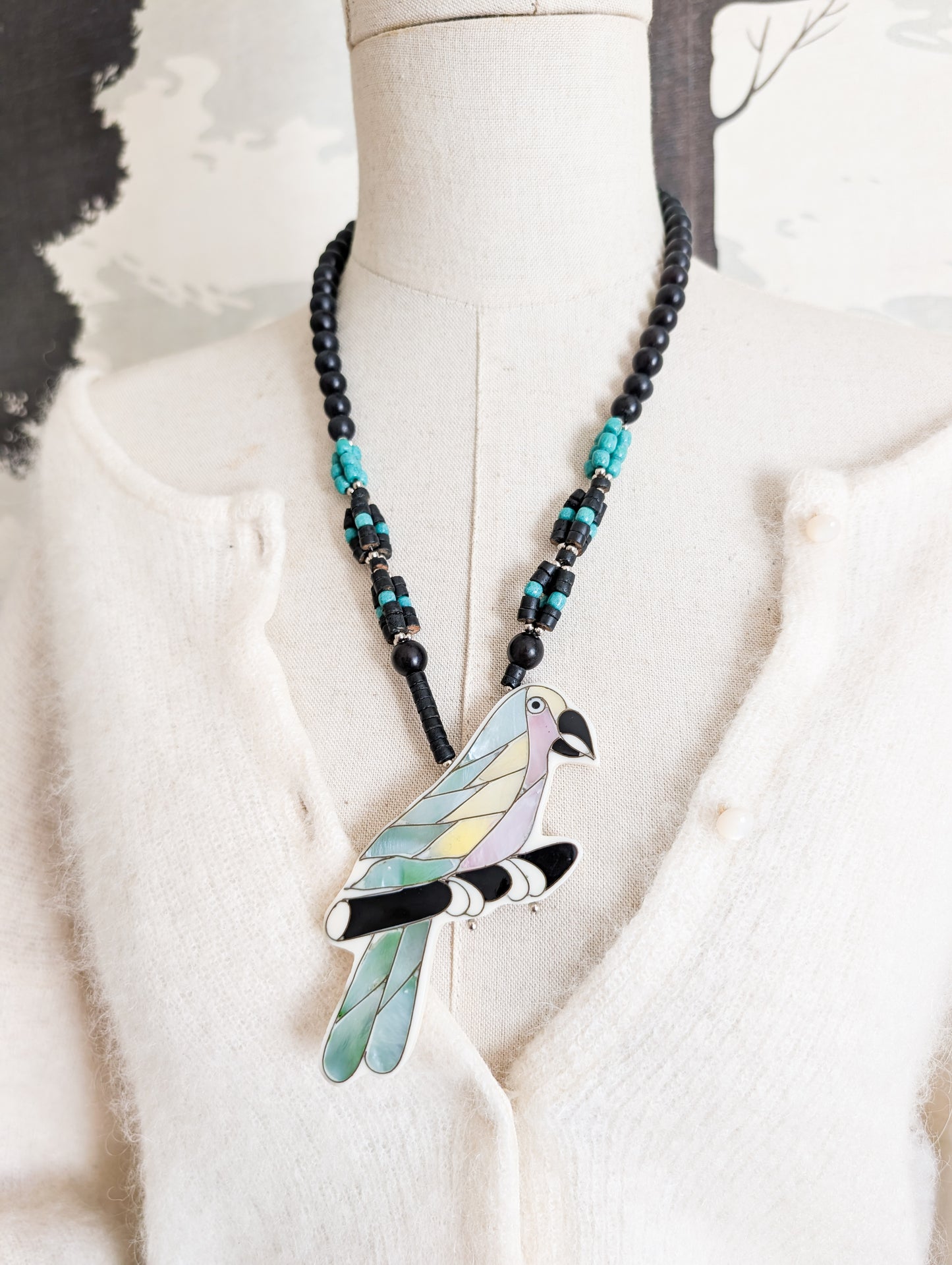 Collier perroquet Lee Sand