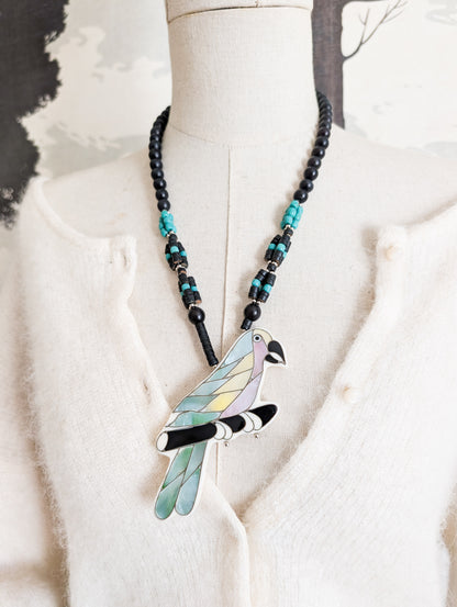 Collier perroquet Lee Sand