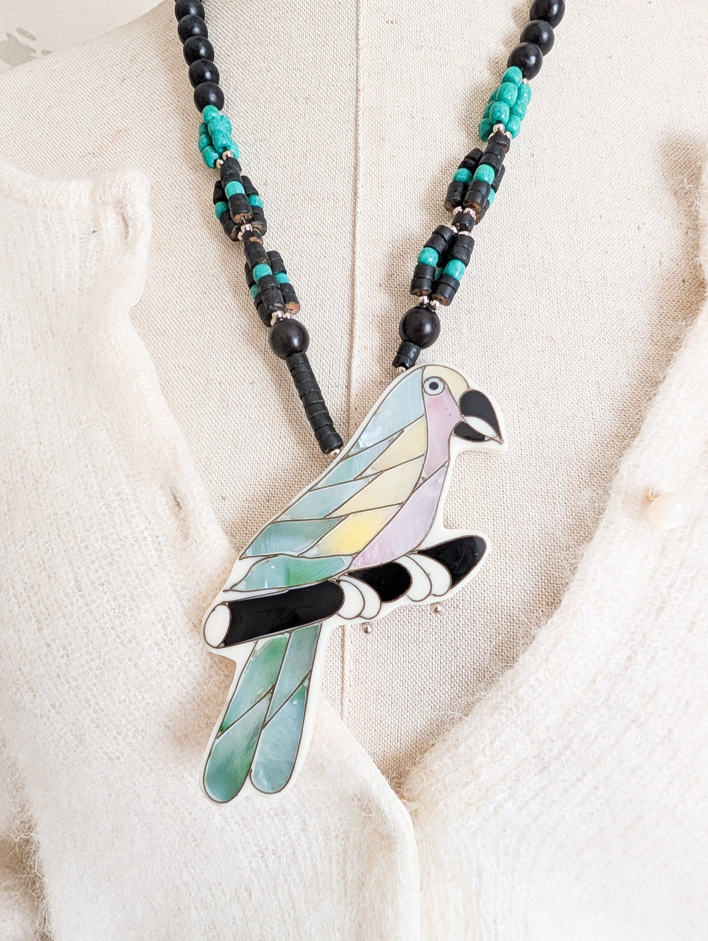 Collier perroquet Lee Sand