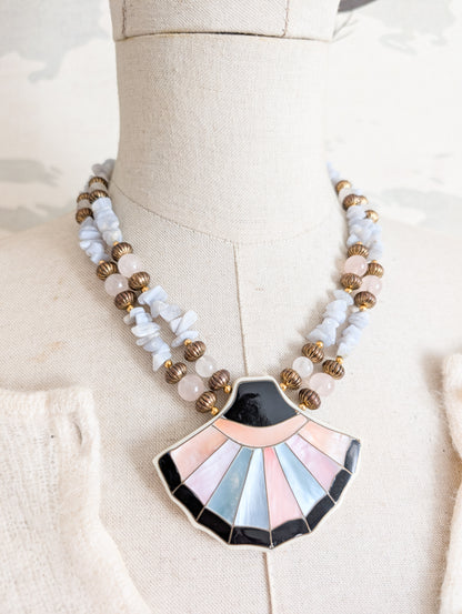 Collier coquillage Lee Sand