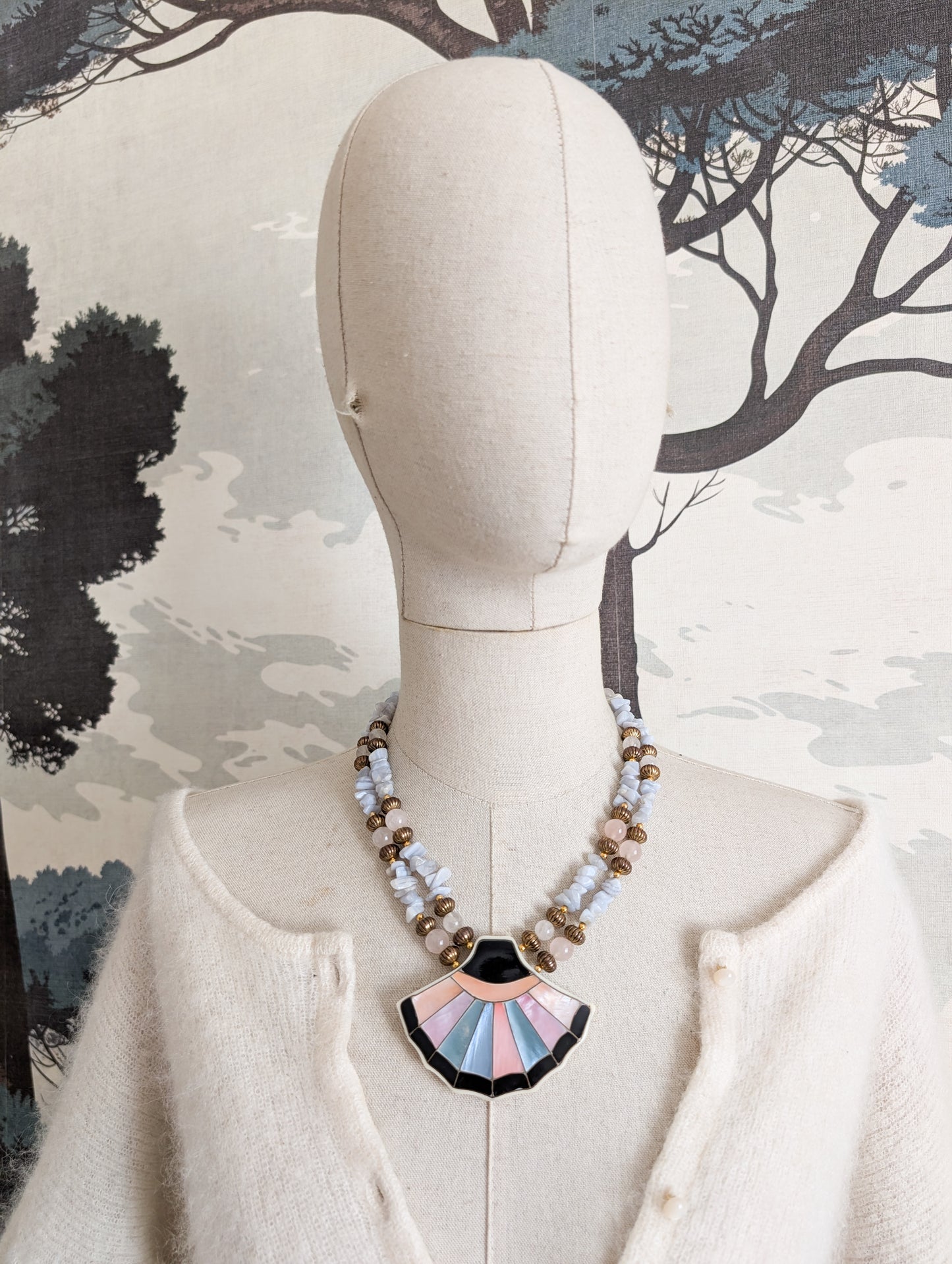 Collier coquillage Lee Sand