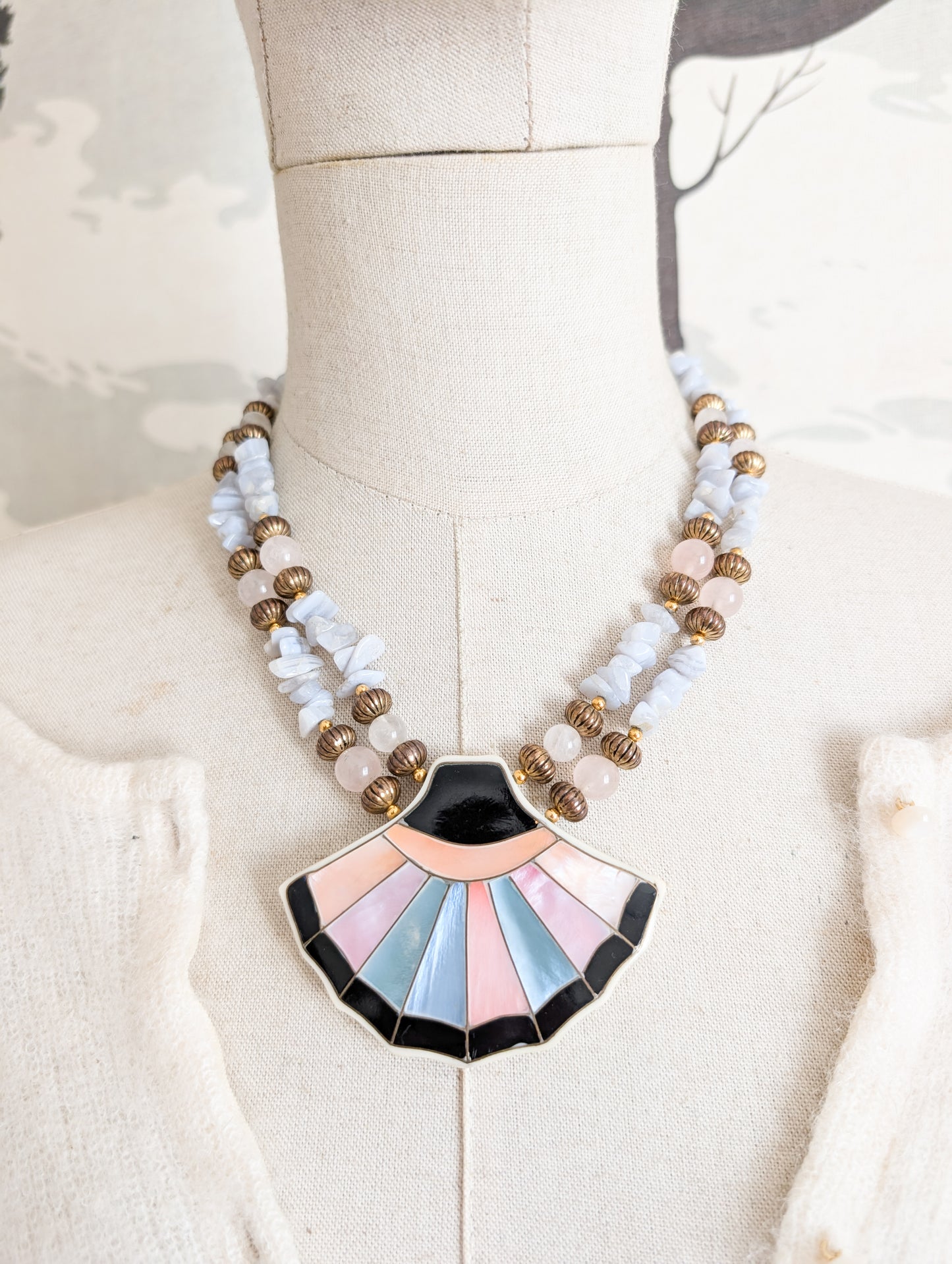Collier coquillage Lee Sand