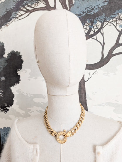 Collier gourmette Agatha
