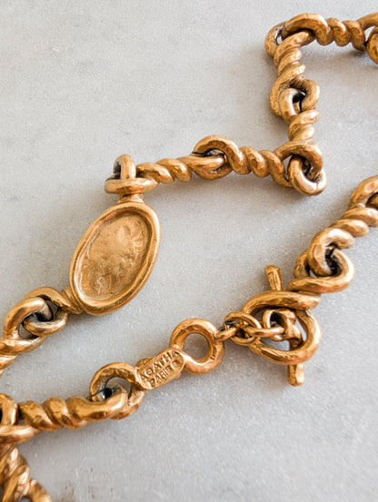 Collier Agatha 80's