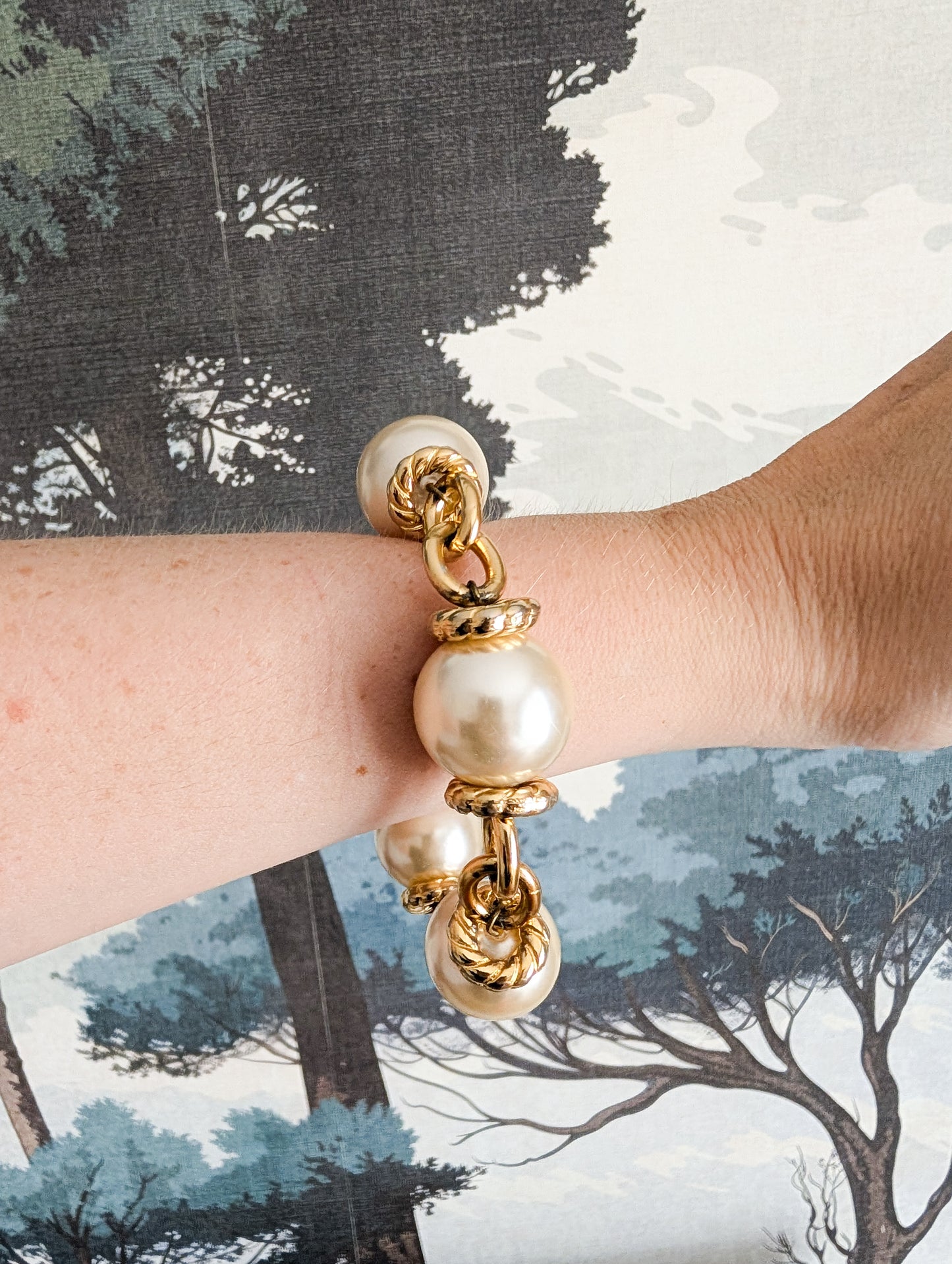 Bracelet de perles 80's