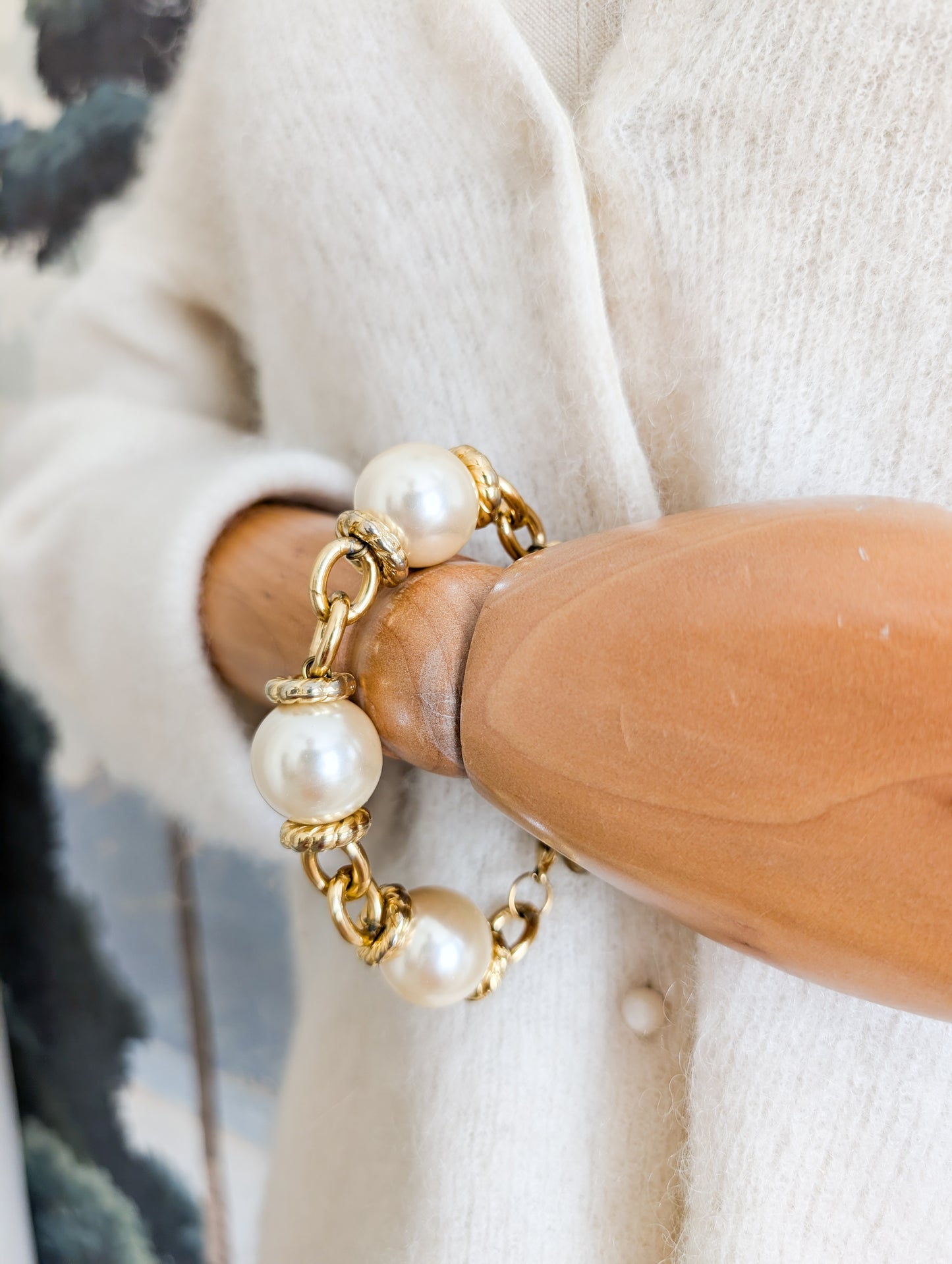 Bracelet de perles 80's