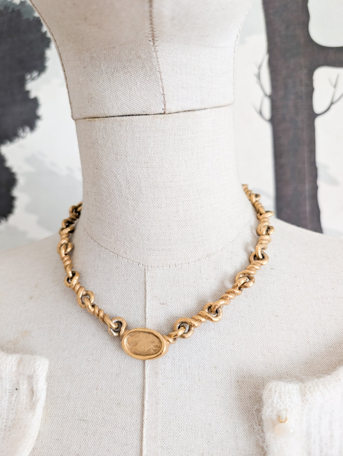 Collier Agatha 80's