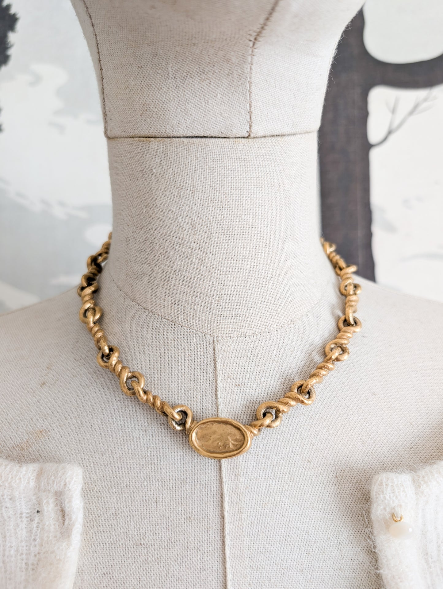 Collier Agatha 80's
