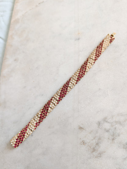 Très rare bracelet articulé Corocraft