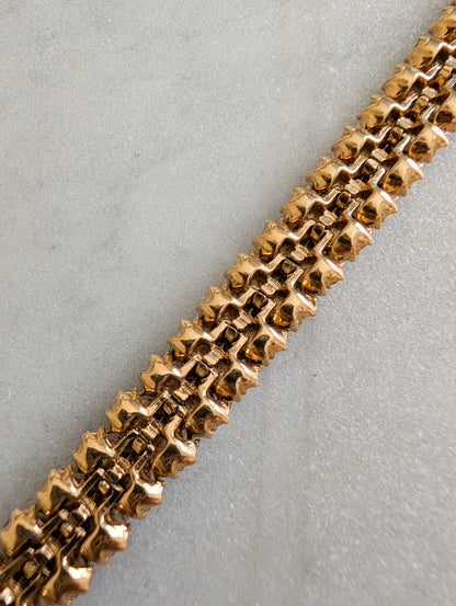 Très rare bracelet articulé Corocraft