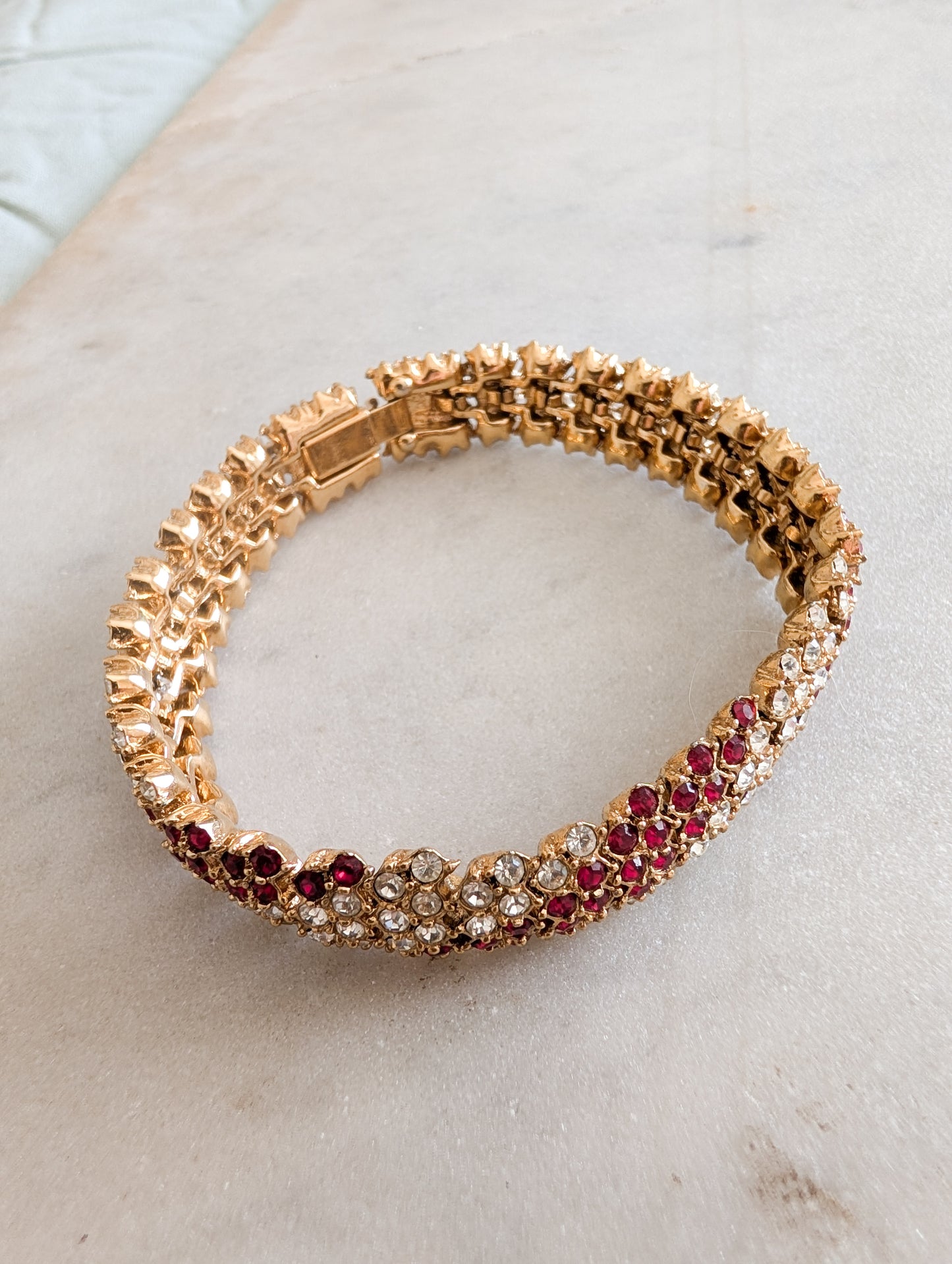Très rare bracelet articulé Corocraft