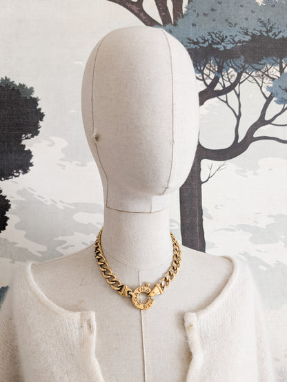 Collier gourmette Agatha