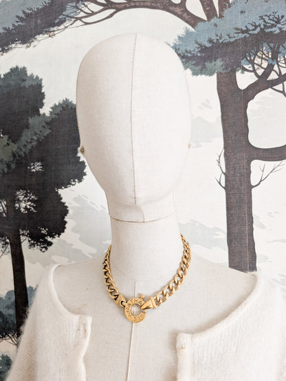 Collier gourmette Agatha