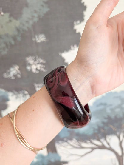 Bracelet Lie de Vin 70's