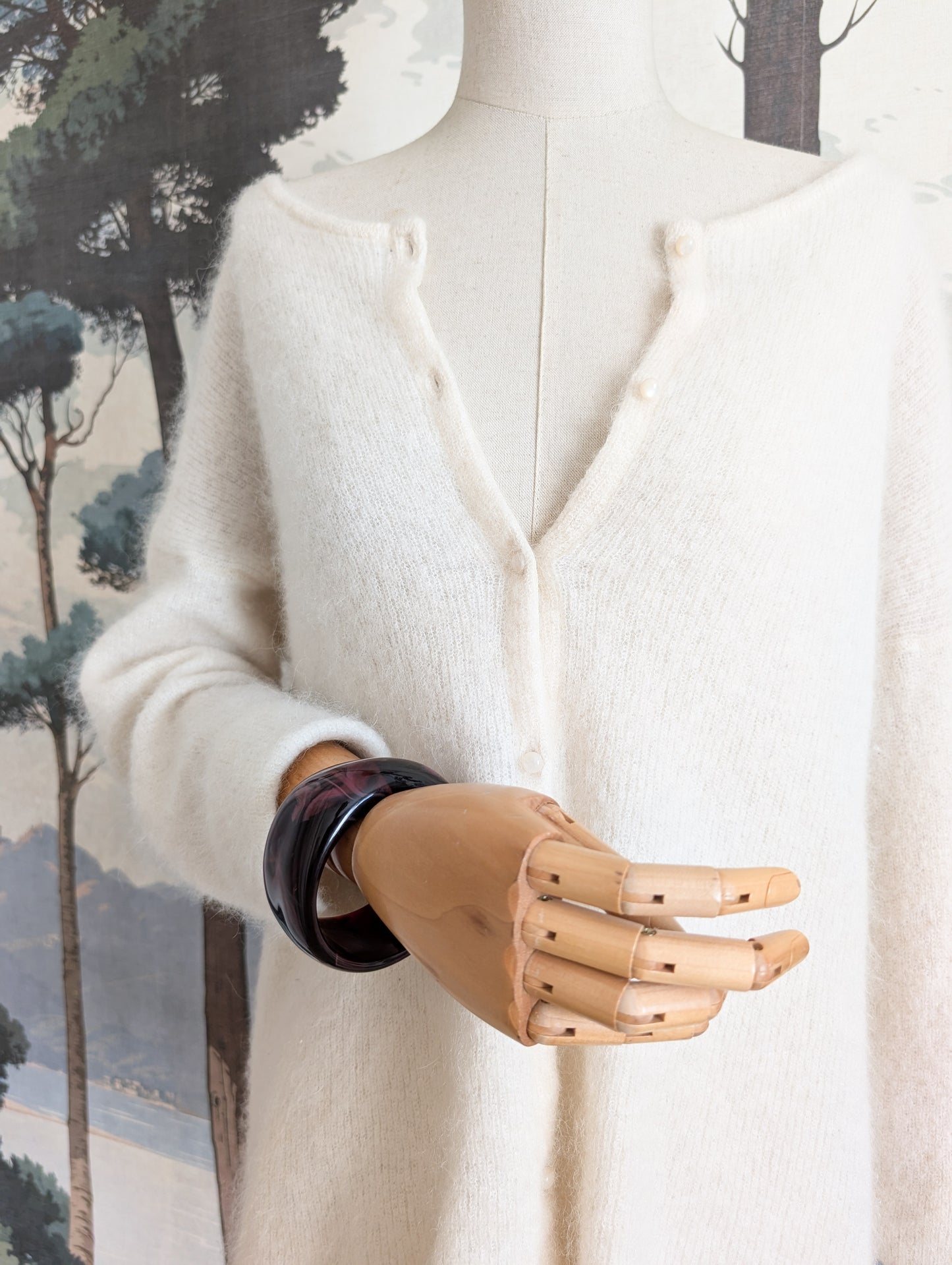 Bracelet Lie de Vin 70's