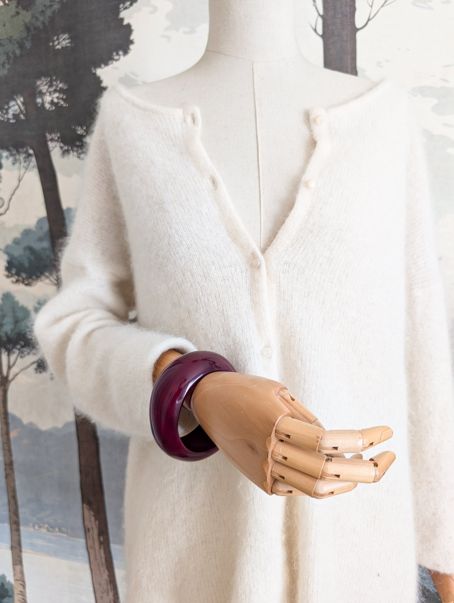 Bracelet cerise 70's