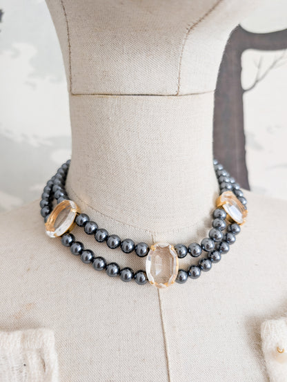 Collier ras du cou joyaux
