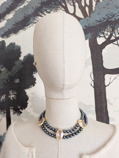 Collier ras du cou joyaux