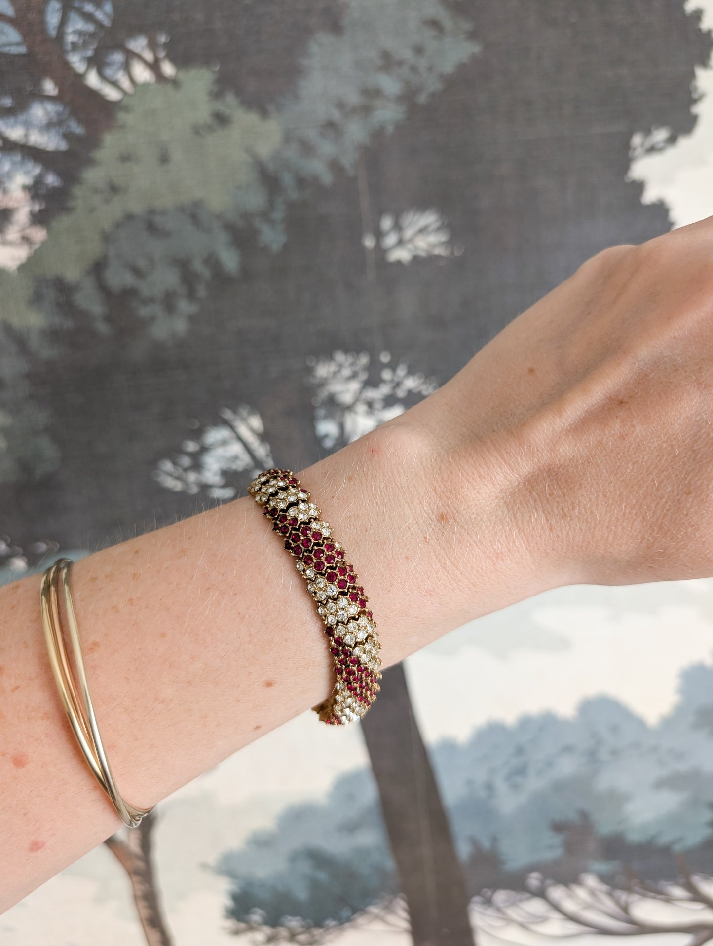 Très rare bracelet articulé Corocraft