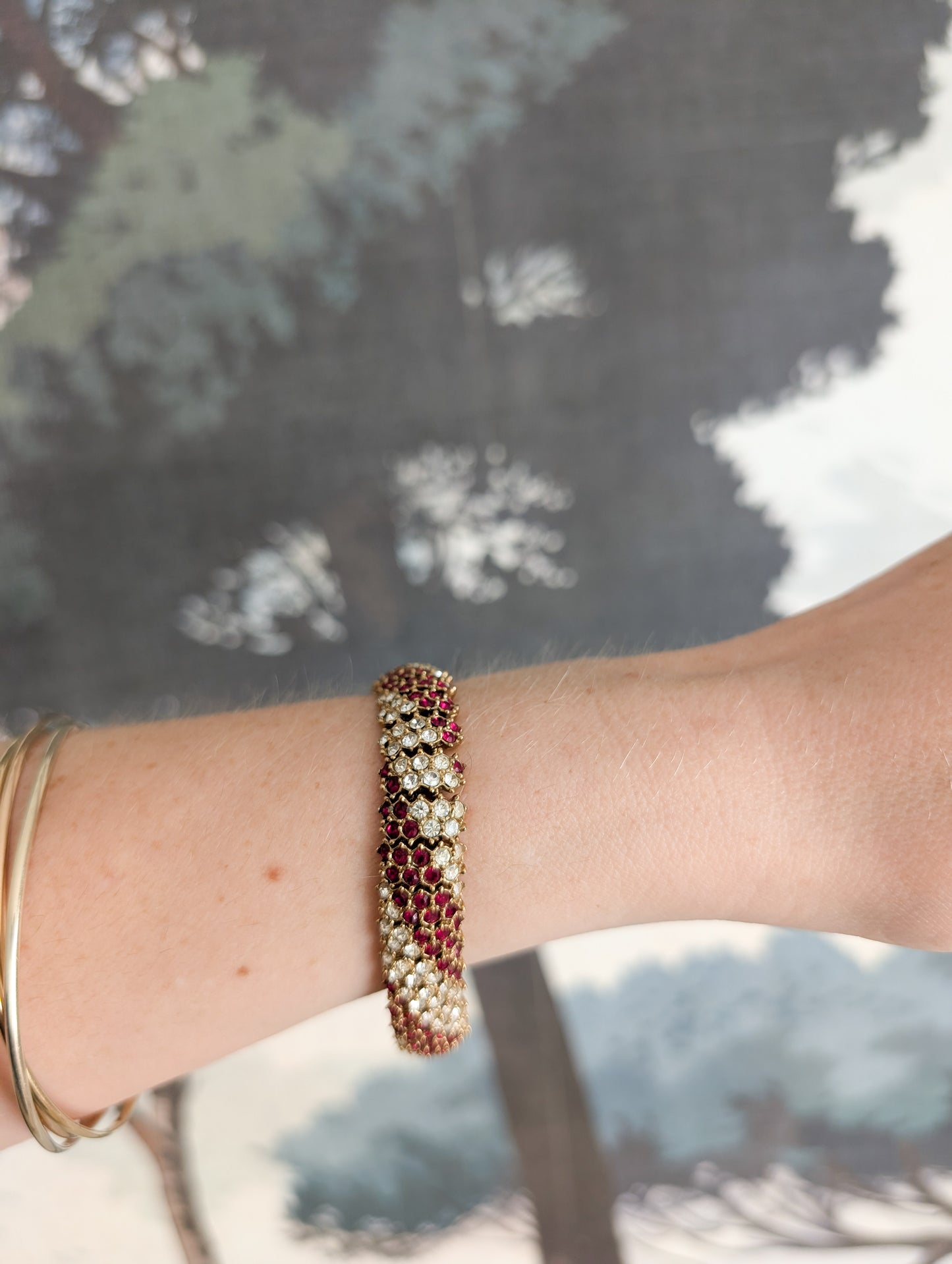 Très rare bracelet articulé Corocraft