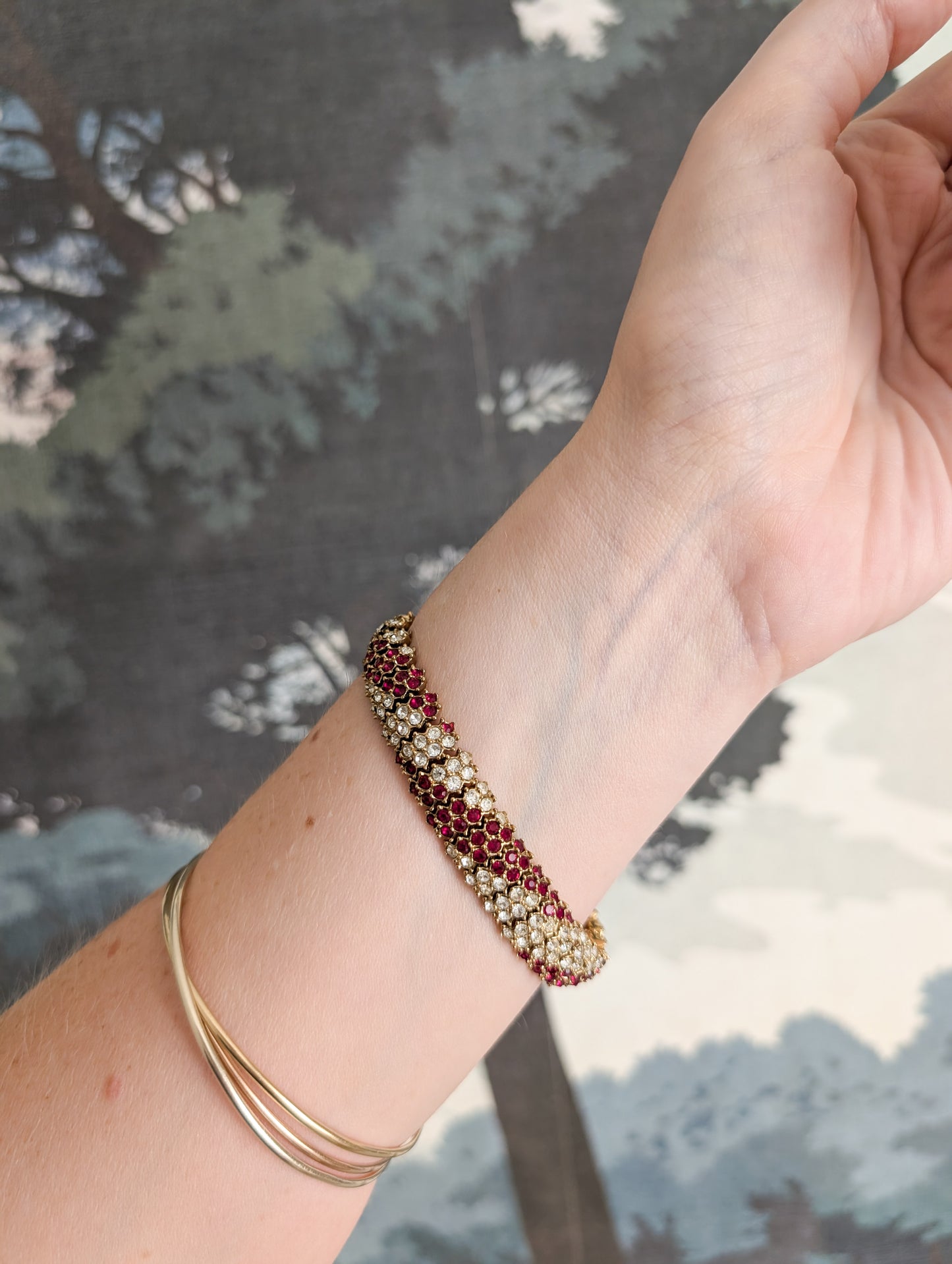 Très rare bracelet articulé Corocraft