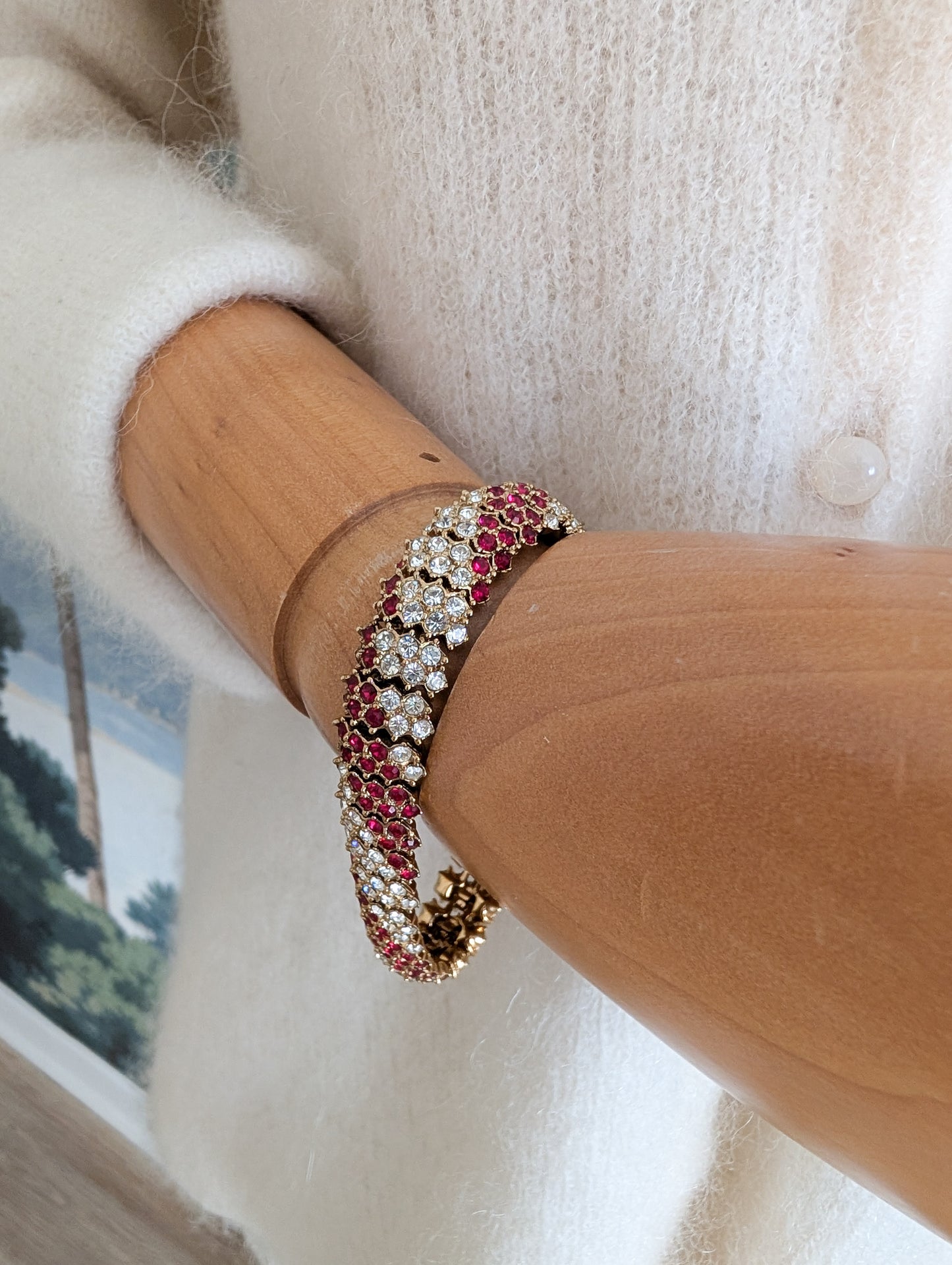 Très rare bracelet articulé Corocraft