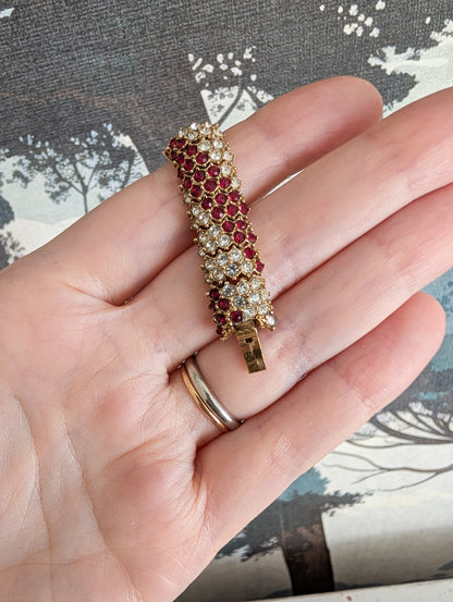 Très rare bracelet articulé Corocraft