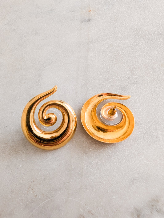 Boucles Simply Whispers 80's oreilles percées