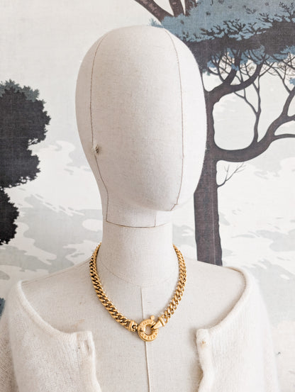 Collier gourmette Agatha