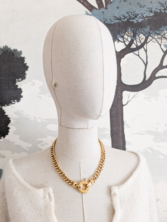 Collier gourmette Agatha