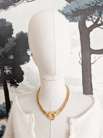 Collier gourmette Agatha