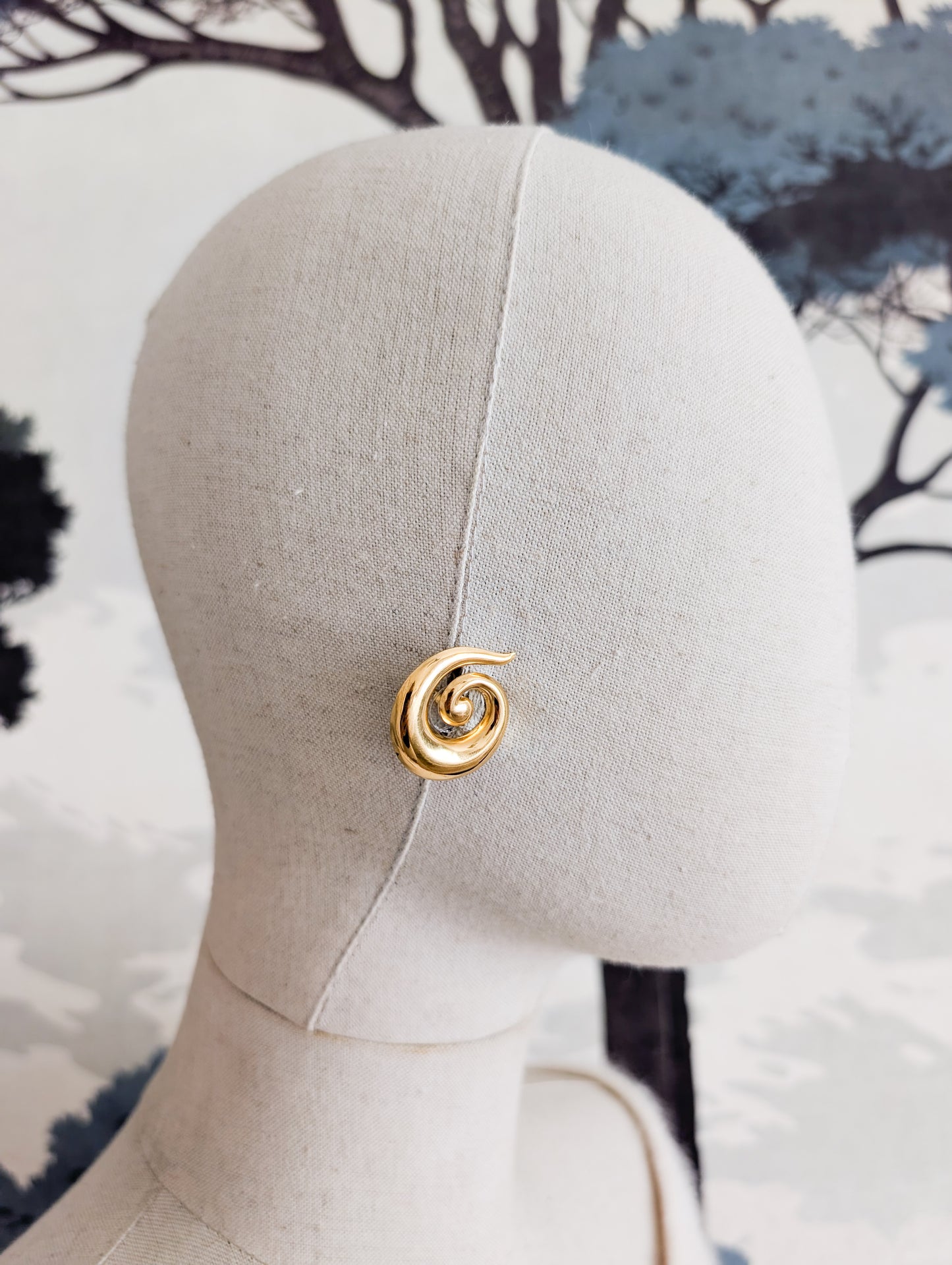 Boucles Simply Whispers 80's oreilles percées
