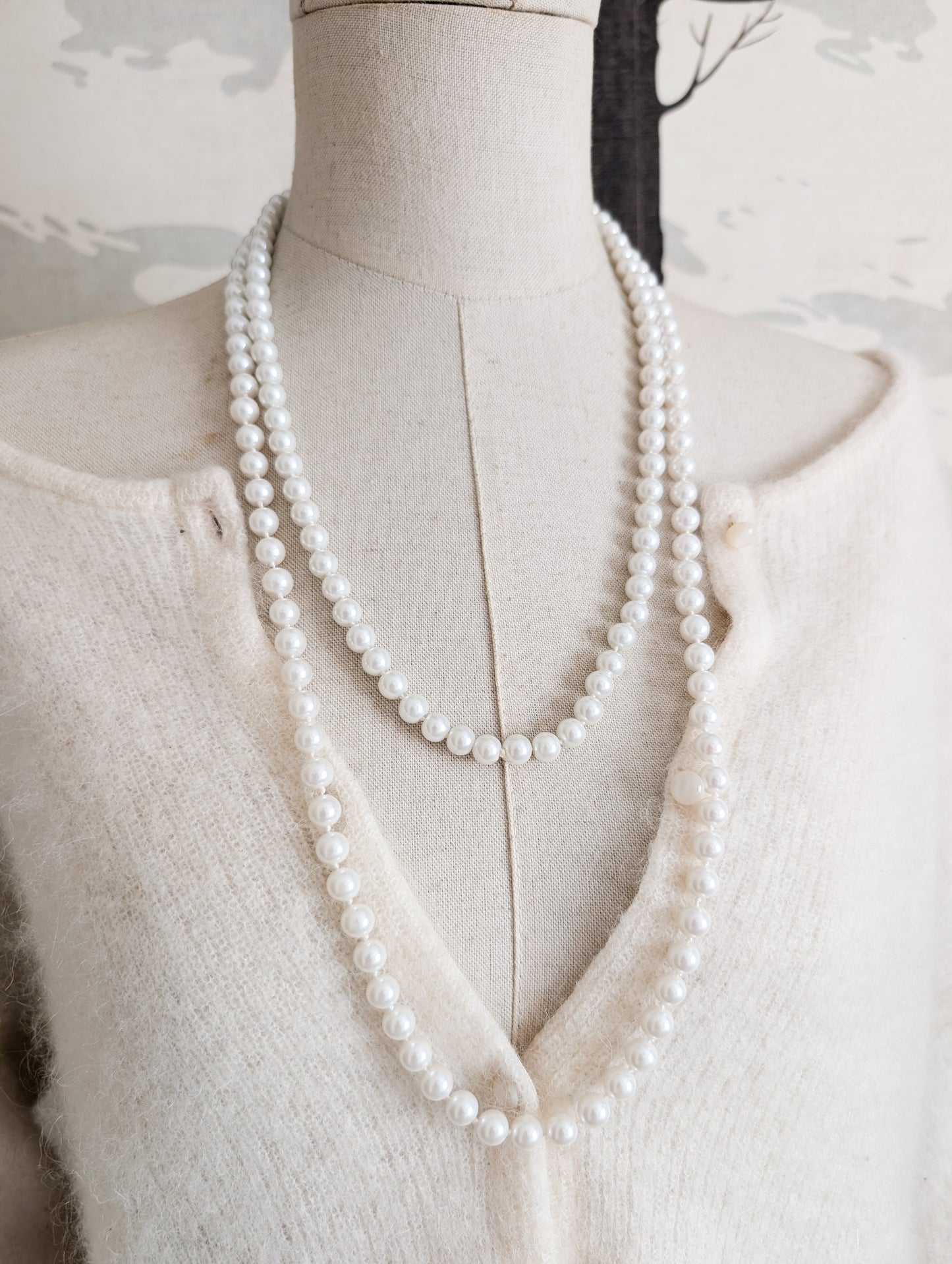 Très long Sautoir de perles