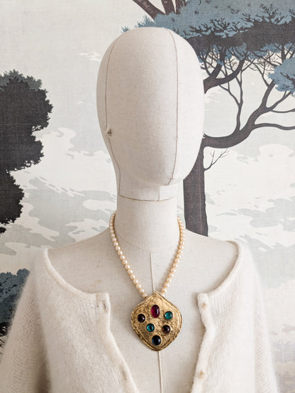 Spectaculaire collier 80's