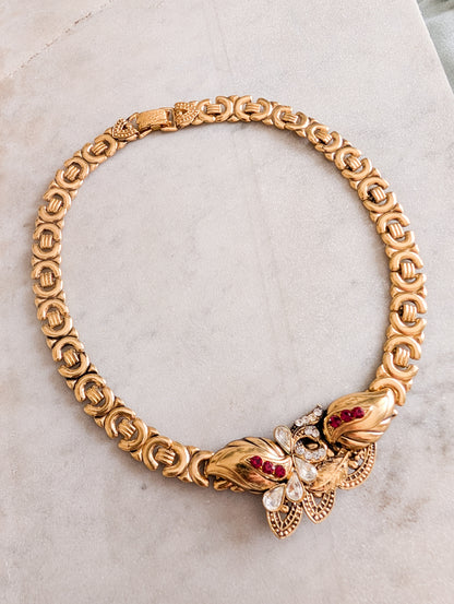 Collier baroque fabrication française
