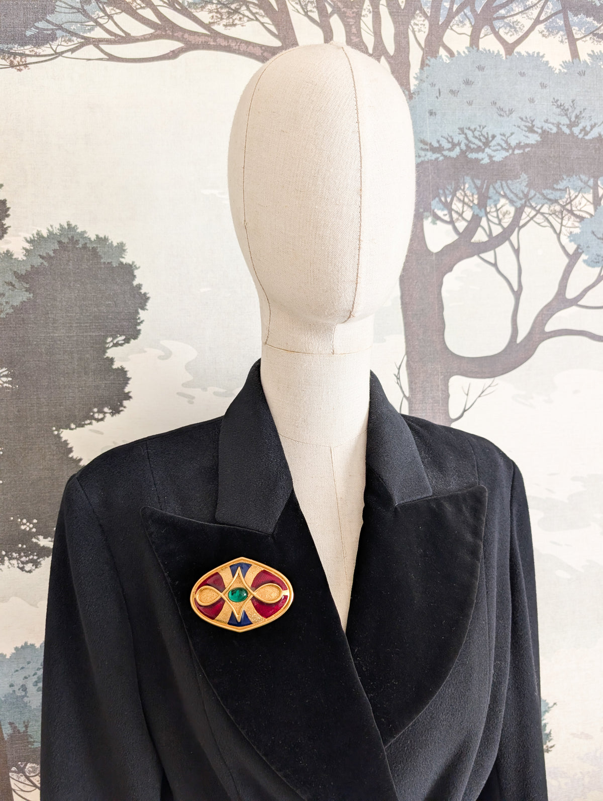 Exceptionnelle broche Orena