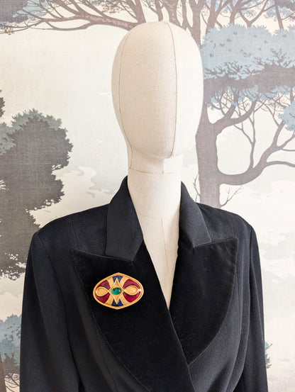Exceptionnelle broche Orena