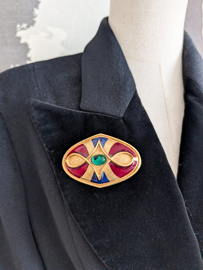 Exceptionnelle broche Orena