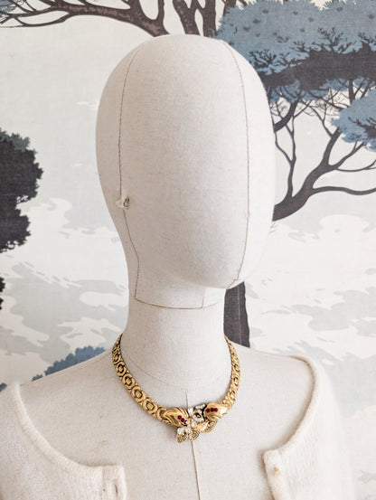 Collier baroque fabrication française